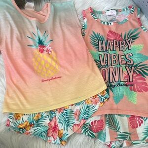 Tommy Bahama pajama bundle size 4/5